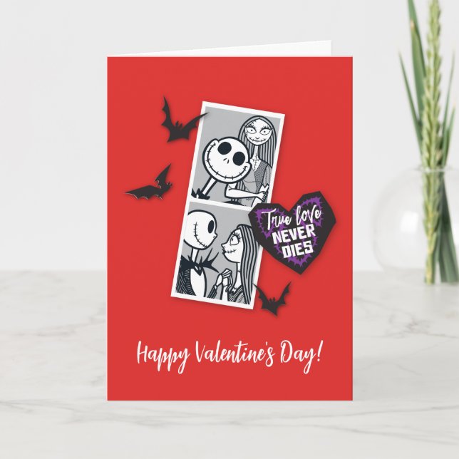 Nightmare Before Christmas True Love Valentine Card (Front)