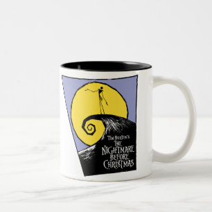 Nightmare Before Christmas Two-Tone Coffee Mug