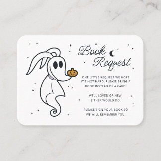 Nightmare Before Christmas - Zero Book Request Place Card