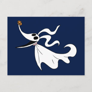 Nightmare Before Christmas Zero Holiday Postcard