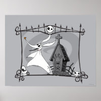 Nightmare Before Christmas | Zero in Cemetery