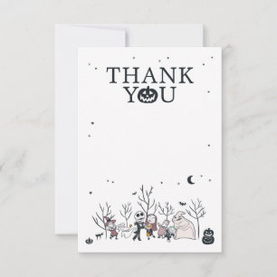 Nightmare   Boo Crew Baby Shower Thank You Card