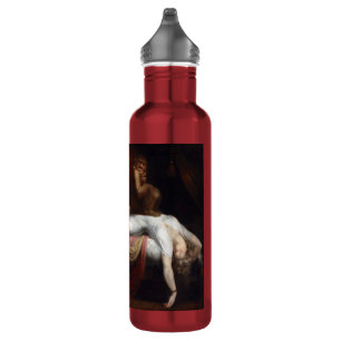 Nightmare by Henry Fuseli Gothic Macabre Dark Art 710 Ml Water Bottle