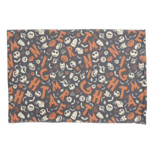 Nightmare Character Toss Pattern Pillowcase