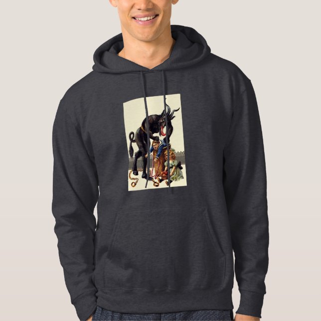 nightmare christmas krampus hoodie (Front)
