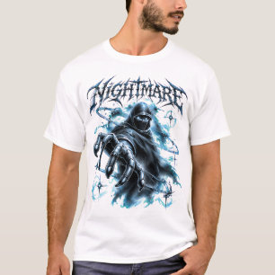 Nightmare Delivery Gothic Phantom Messenger T-Shirt