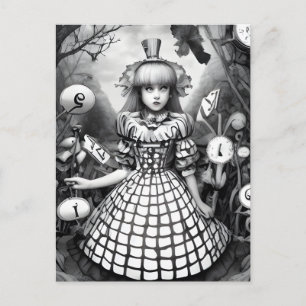 Nightmare in Wonderland Postcard