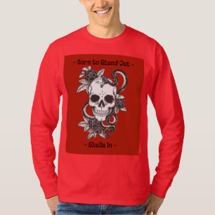 "Nightmare Threads" would be a fitting title for h T-Shirt
