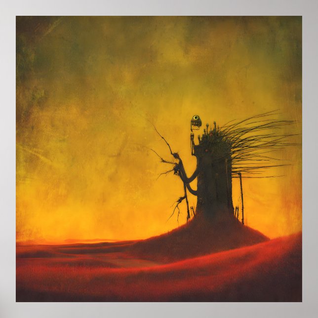 Nightmare Worlds No. 1878 Poster (Front)