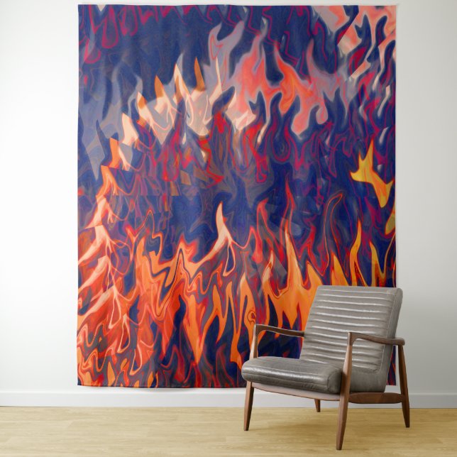 Nightmares from a firefighter....... tapestry (In Situ)