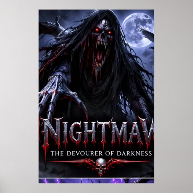 Nightmaw Devourer of Darkness Poster (Front)