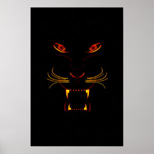 NightMinds - Panther's Heat Poster
