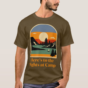 Nights at Camp Camping Forest Camper Woods Vacatio T-Shirt