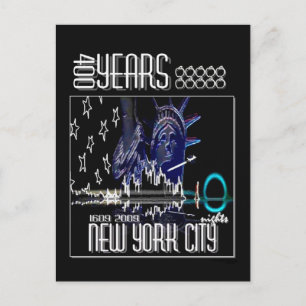 "NIGHTS" (Neon) Postcard