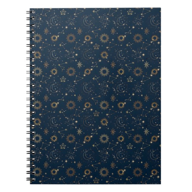 Nighttime Constellations Notebook (Front)