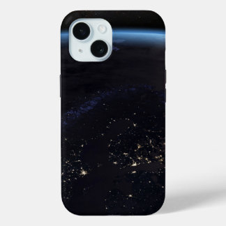 Nighttime Far Northern Europe iPhone 15 Case