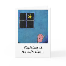 Nighttime Greeting Card