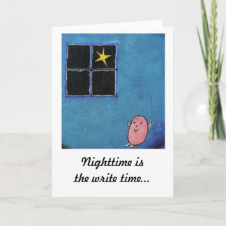 Nighttime Greeting Card