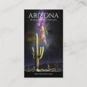 Nighttime Southwest Arizona  Business Card