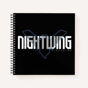 Nightwing Hi-Tech Name Graphic Notebook