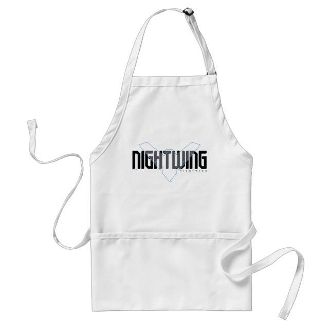 Nightwing Hi-Tech Name Graphic Standard Apron (Front)