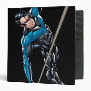 Nightwing with rope binder