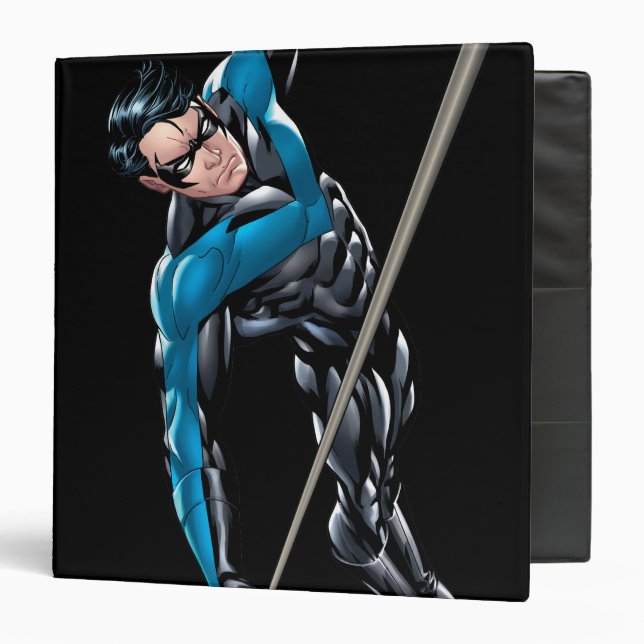 Nightwing with rope binder (Front/Inside)