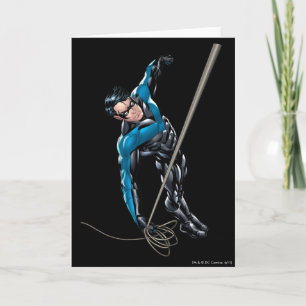 Nightwing with rope card