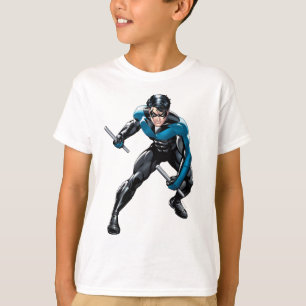 Nightwing with Weapons T-Shirt