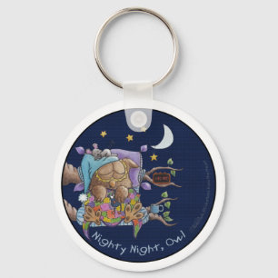 Nighty Night, Owl Keychain