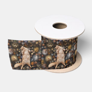 Nighty Nighty Kitty Cat,    Satin Ribbon