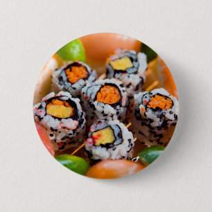 Nigiri and Maki 2 Inch Round Button