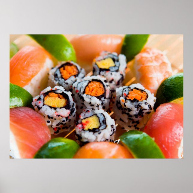 Nigiri and Maki Poster (Front)