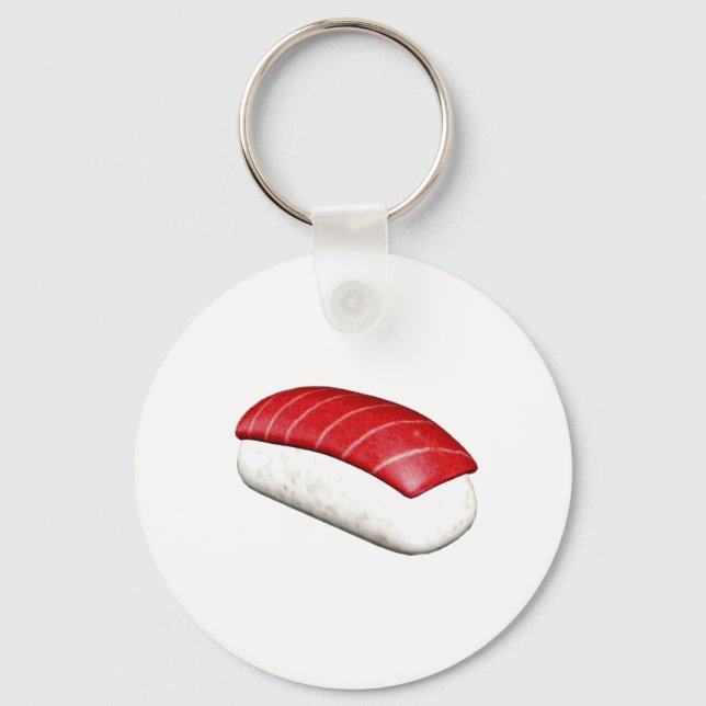 Nigiri Maguro Sushi Keychain (Front)