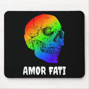 Nihilism Nietzsche Quote Philosopher Stoicism Amor Mouse Pad