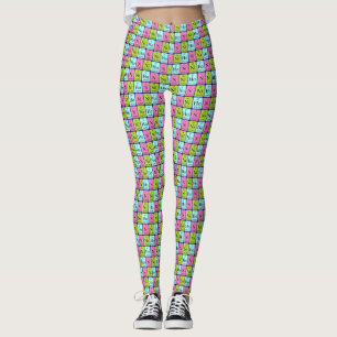 Nihon periodic table patriotic leggings 1