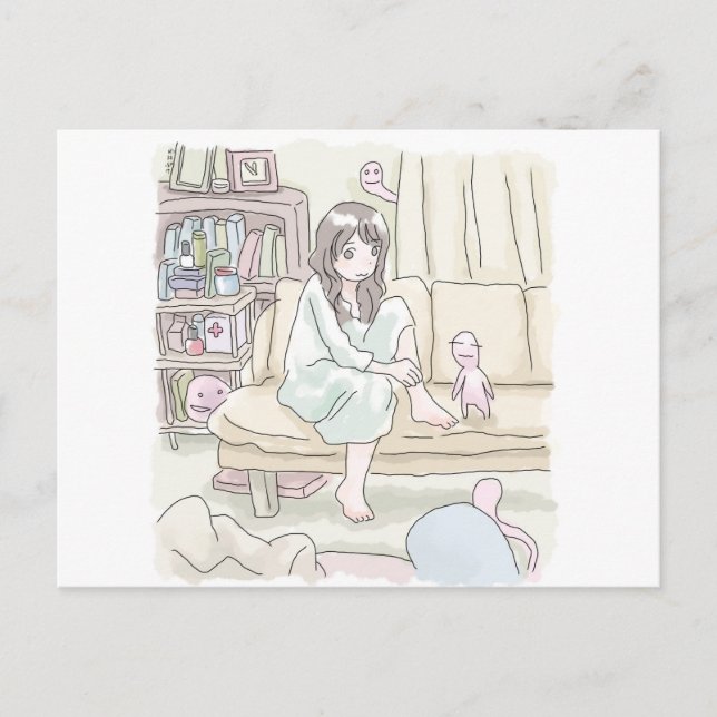 Niimi Musume Postcard (Front)