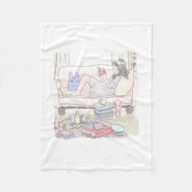 Nijishi Fleece Blanket (Front)