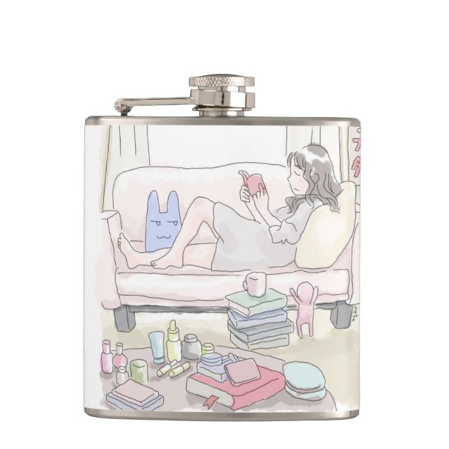 Nijishi Hip Flask (Front)