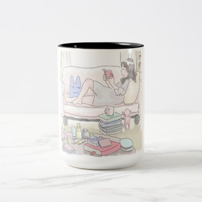 Nijishi Two-Tone Coffee Mug (Center)