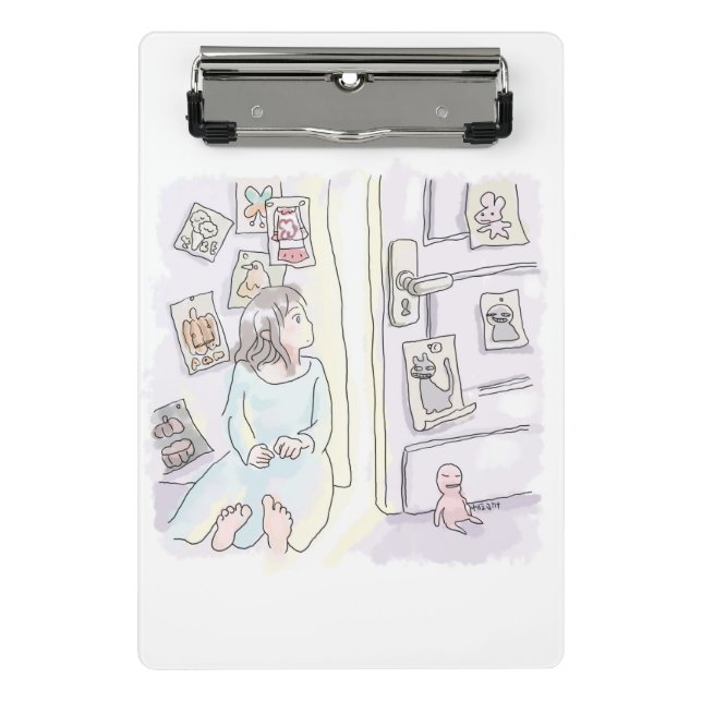 Nijiyashi Mini Clipboard (Front)