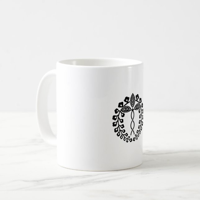 Nijo wisteria coffee mug (Front Left)