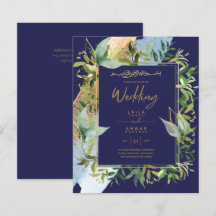 NIKAH - Cartes d'invitation de mariage islamiques 