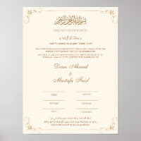 Nikah Certificate 
