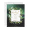NIKAH - Emerald Green Gold ISLAMIC Wedding Invite