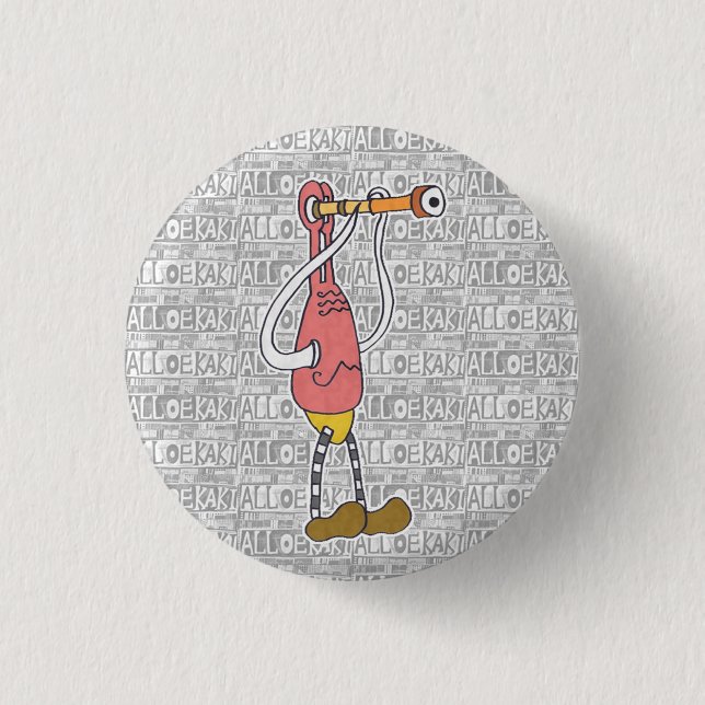 NIKANIKA Can Badge 002 1 Inch Round Button (Front)