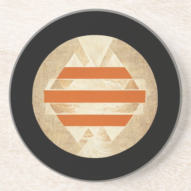 Nikias Logo Coaster (Front)