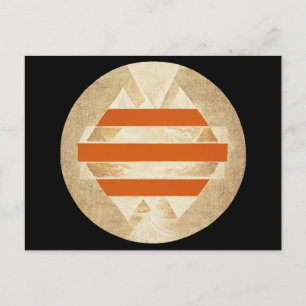 Nikias logo holiday postcard