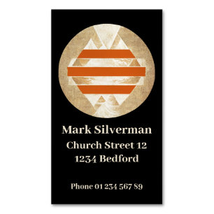 Nikias logo 	Magnetic business card