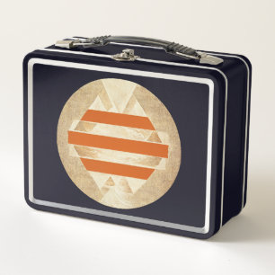 Nikias logo metal lunch box